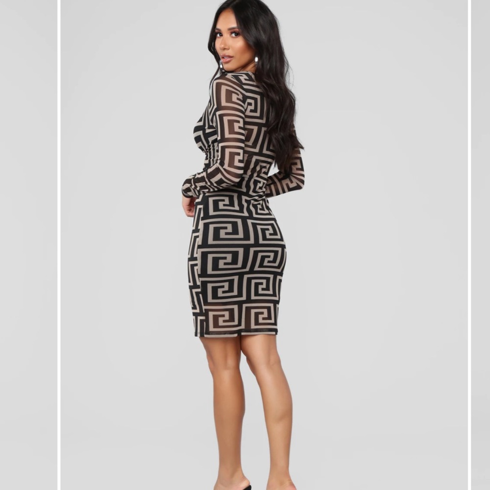 NWT Fashion Nova Midi Dress Large